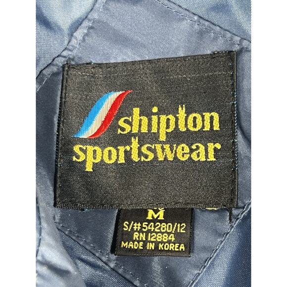 Shipton Sportswear Bubble Vest Womens Medium Blue Full Zip Sleeveless Jacket - Picture 12 of 16